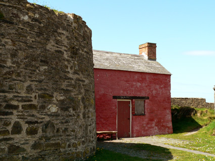 Old lime kiln keepers cottage on the Parrog