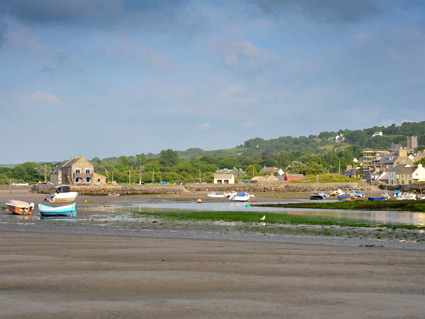 Newport Parrog as seen from Newport Sands