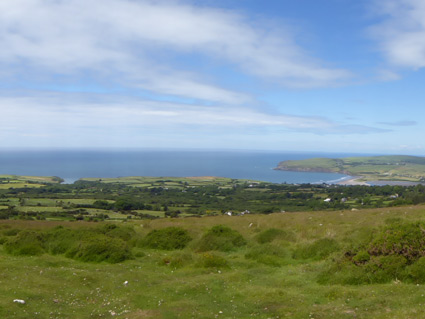 View from the mountain road