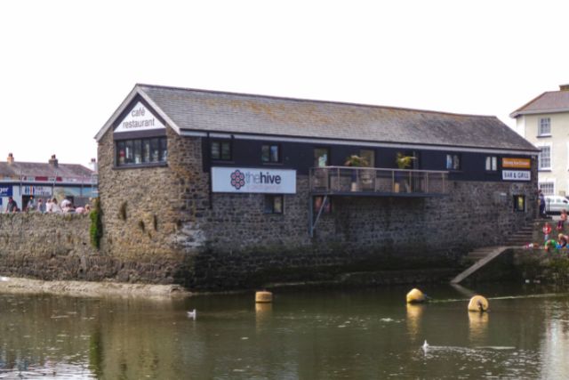 The Hive Restaurant on the Harbour in Aberaeron.