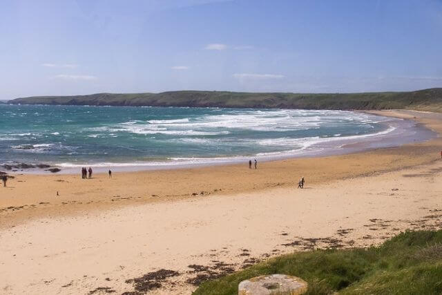 Views of Freshwater West beach