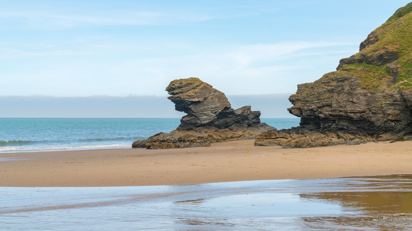 Llangrannog Beach