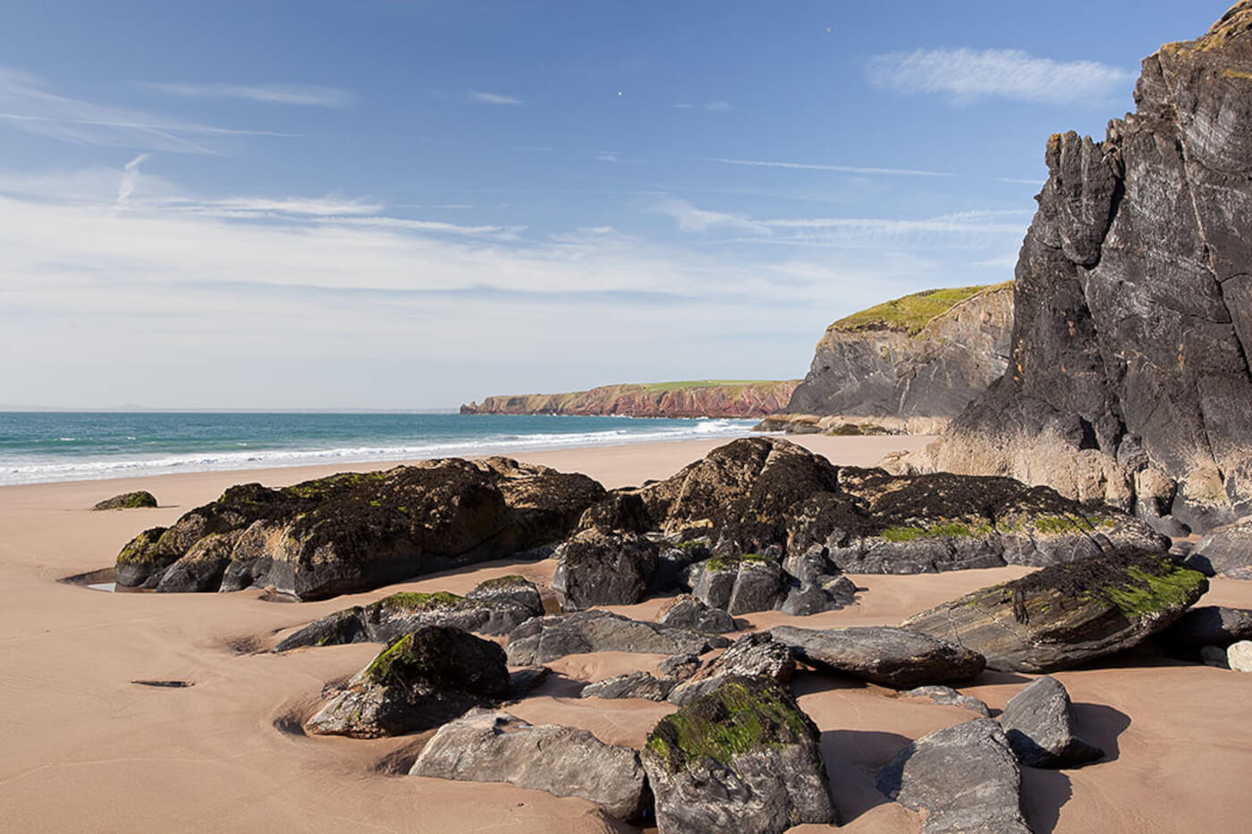 Musselwick Sands in Pembrokeshire